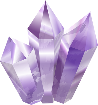 Amethyst, Purple Gem Stone Crystal