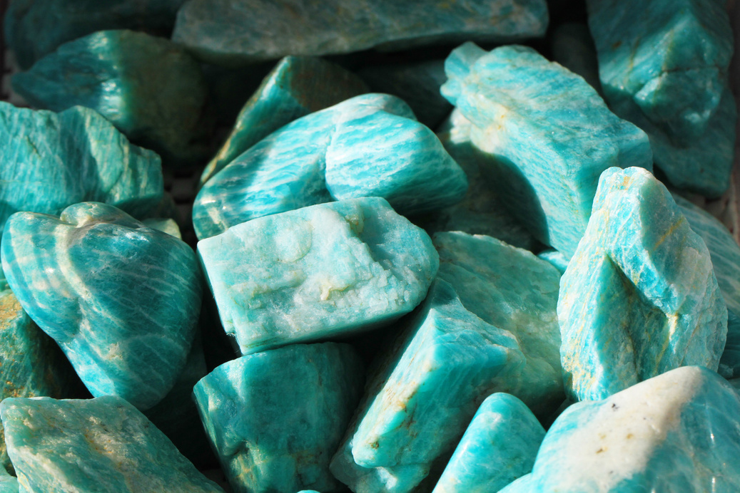 amazonite mineral collection