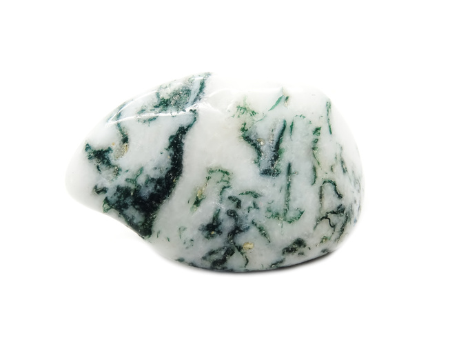 moss agate semiprecious mineral geological crystal